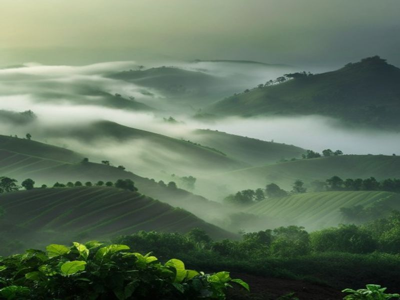 Kenya coffee highlands